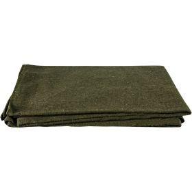 FRENCH ARMY STYLE WOOL BLANKET