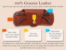 Soft Leather Glasses Case Slim Eyeglass Sleeve Case Sunglass Case for Men and Women  Retro Design Eyewear Case