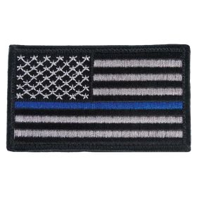 POLICE MEMORIAL FLAG PATCH