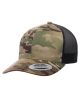 YP Classics® Retro Trucker Multicam® Snapback - MULTICAM - OS