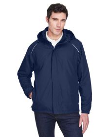 CORE365 88189T Men's Tall Brisk Insulated Jacket (Color: CLASSIC NAVY)