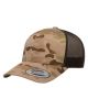 YP Classics® Retro Trucker Multicam® Snapback - MULTICAM - OS